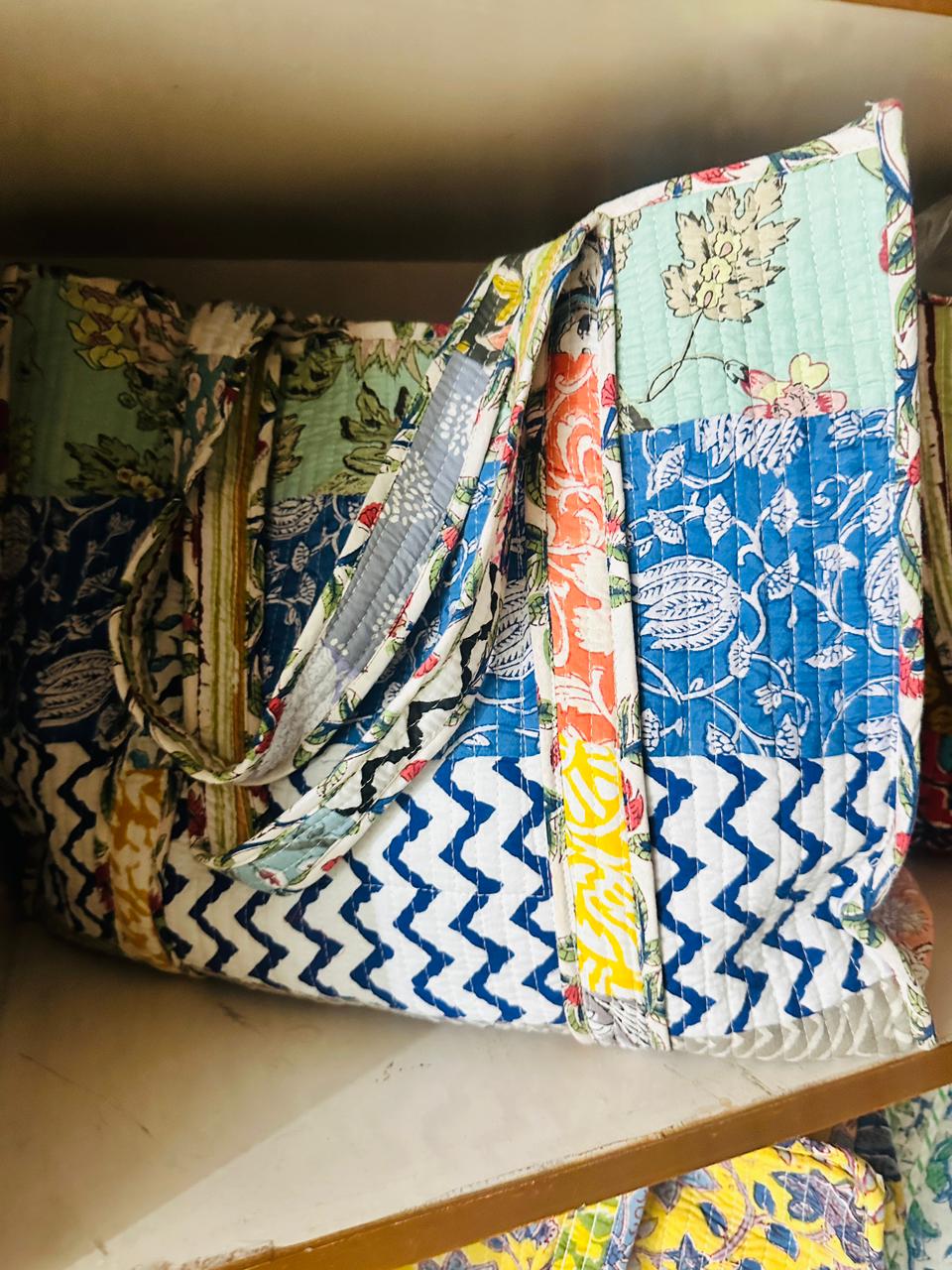 Jaipur Handcrafted Block Print Bags